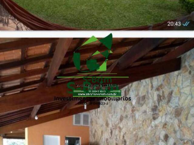 #3379 - Chácara para Venda em Bom Jesus dos Perdões - SP - 2